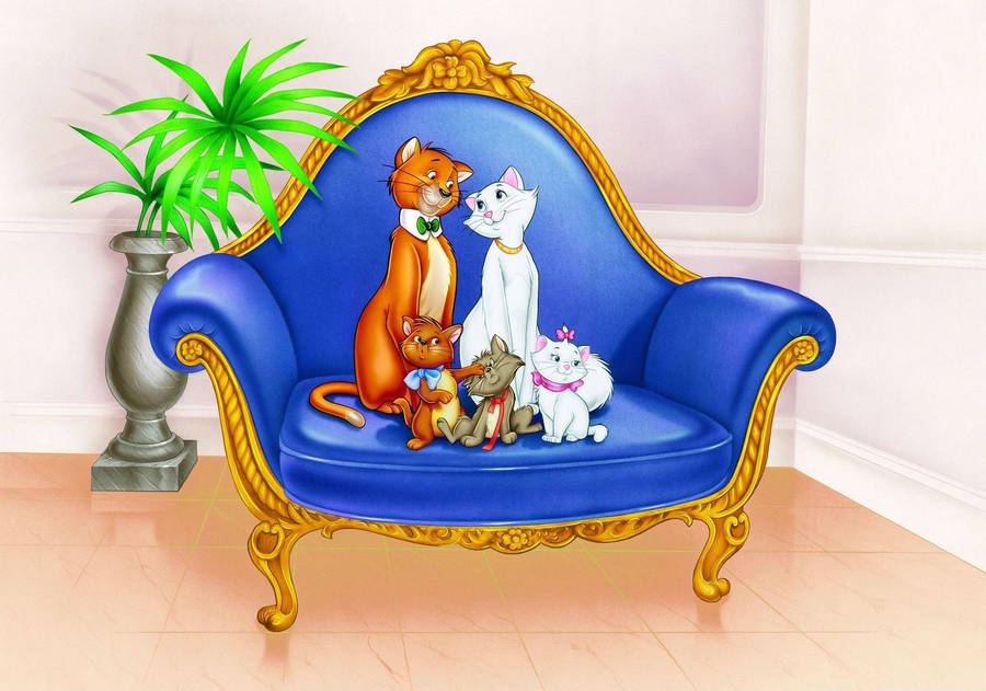 The Aristocats Family Photo Wallpaper