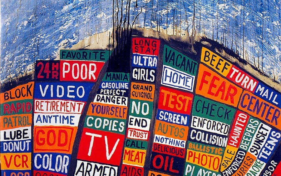 The Art Of Music - Radiohead's Hail To The Thief Album Cover Wallpaper