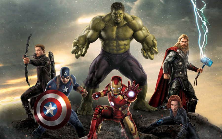 The Avengers Assemble Wallpaper
