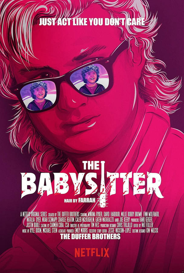 The Babysitter Steve Stranger Things Phone Wallpaper