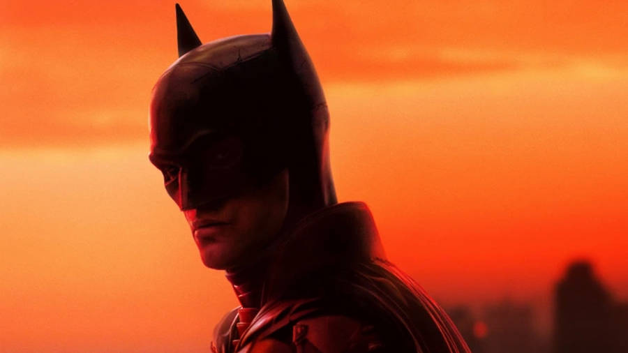 The Batman 2022 Sunset Wallpaper