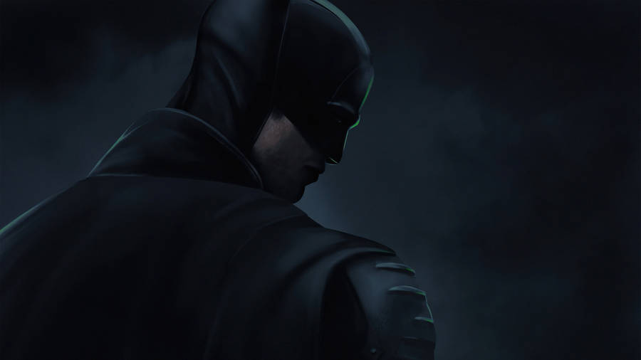 The Batman Back View Wallpaper