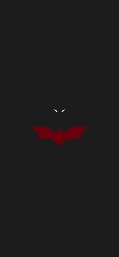 The Batman Iphone Red Bat Wallpaper