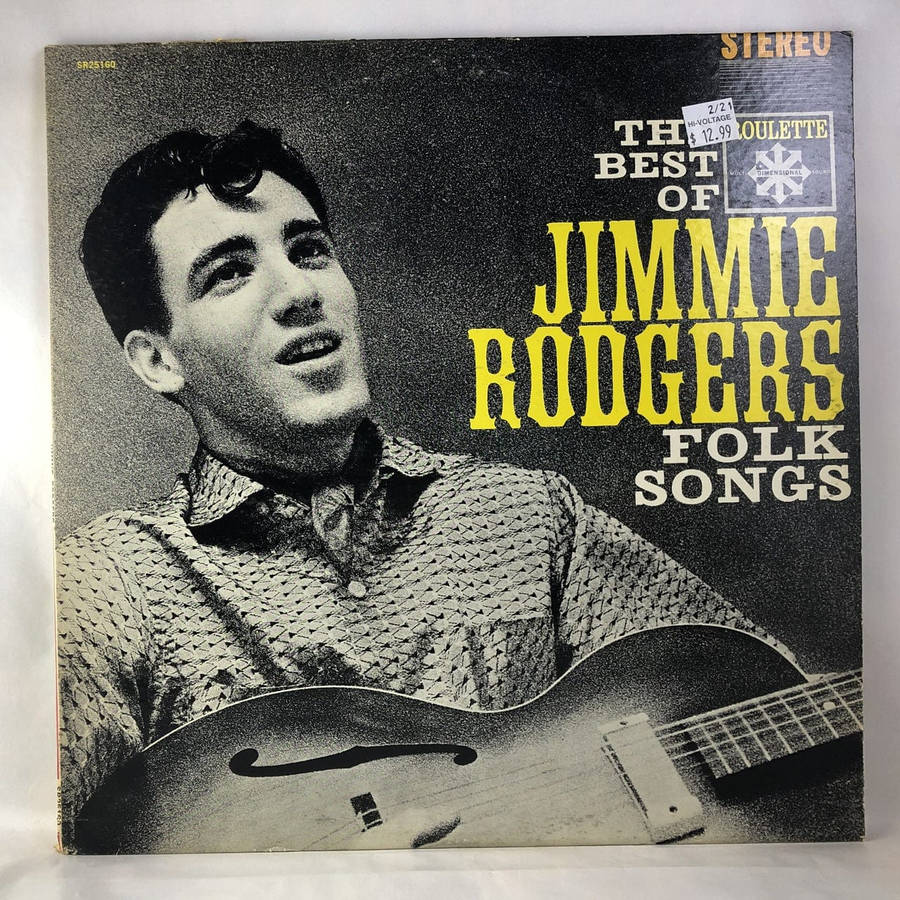 The Best Of Jimmie Rodgers Album Cover Wallpaper