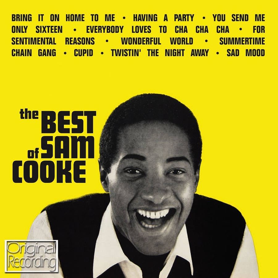 The Best Of Sam Cooke Album Cover Wallpaper