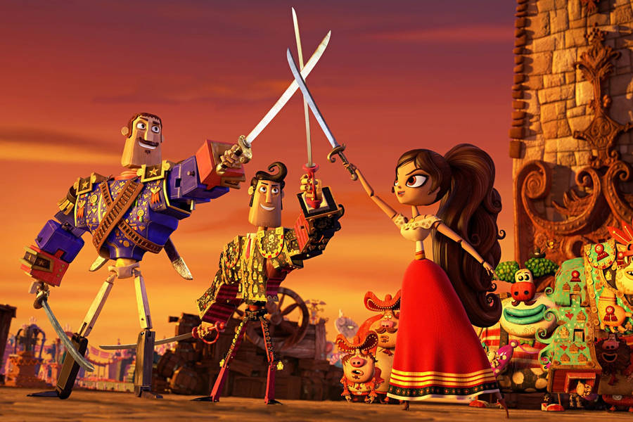 The Book Of Life Crossing Swords Wallpaper