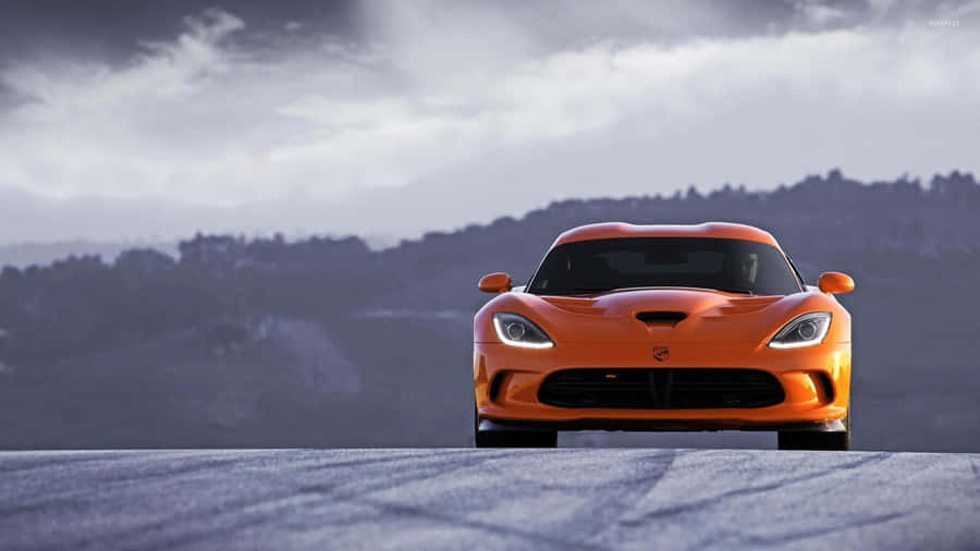 The Both Powerful And Stylish Dodge Viper Wallpaper