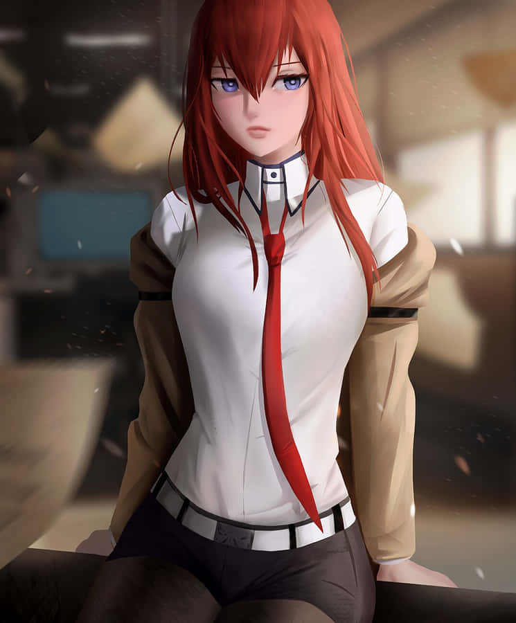 The Brilliant Mind Of Kurisu Makise Wallpaper