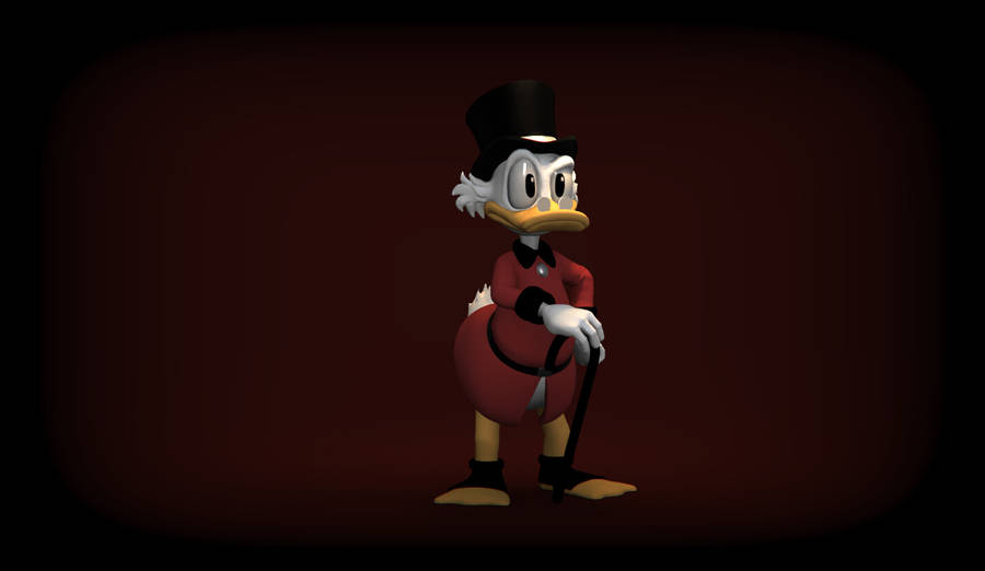 The Brooding Billionaire, Scrooge Mcduck Wallpaper