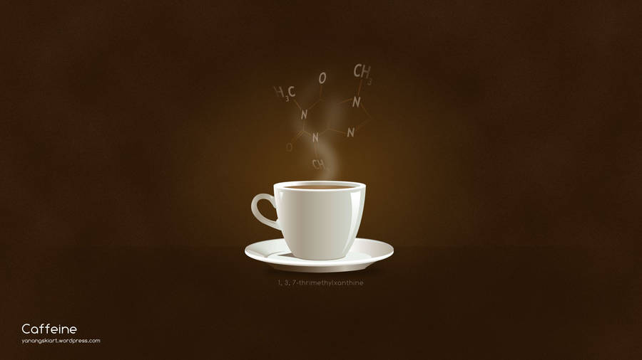 The Chemistry Of Caffeine Wallpaper