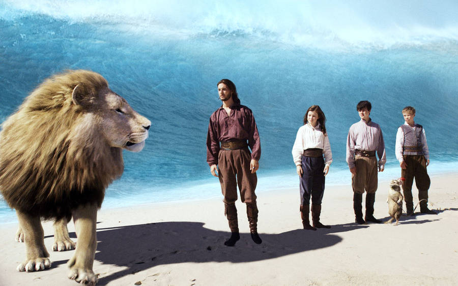 The Chronicles Of Narnia Goodbye Scene Wallpaper