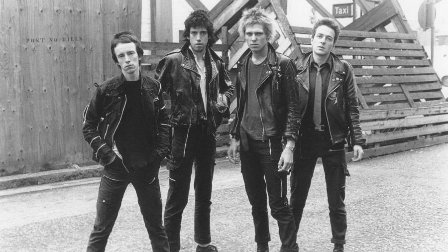 The Clash In Belfast Northern Ireland 1977 Wallpaper