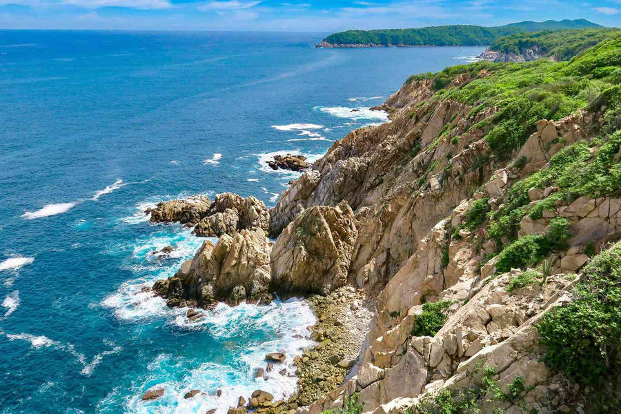 The Coast Of Oaxaca Wallpaper