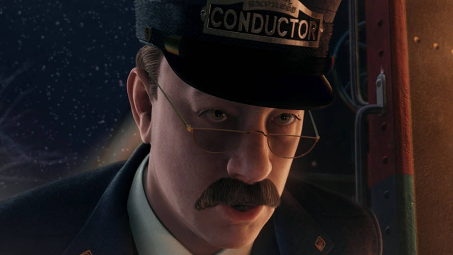 The Conductor In The Polar Express Wallpaper