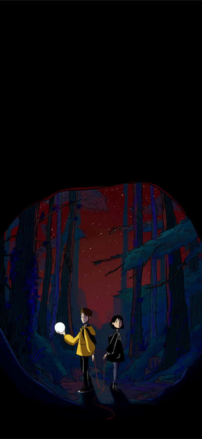 The Dark Netflix Original Drama Cartoon Wallpaper
