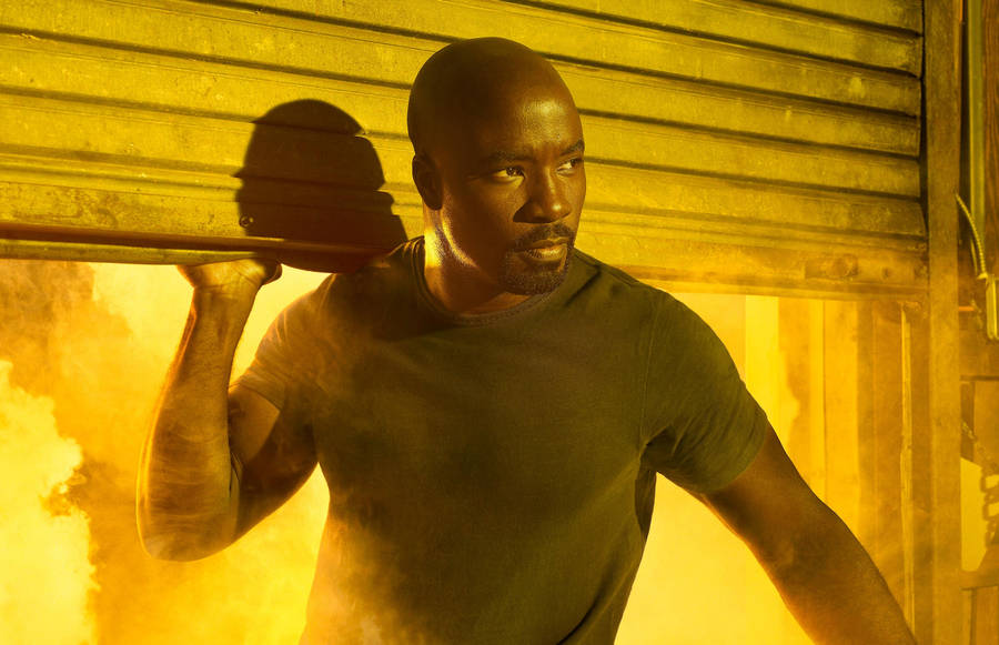 The Defenders Actor Mike Colter Wallpaper