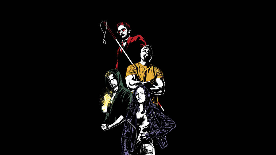 The Defenders Hero Of Marvel Wallpaper