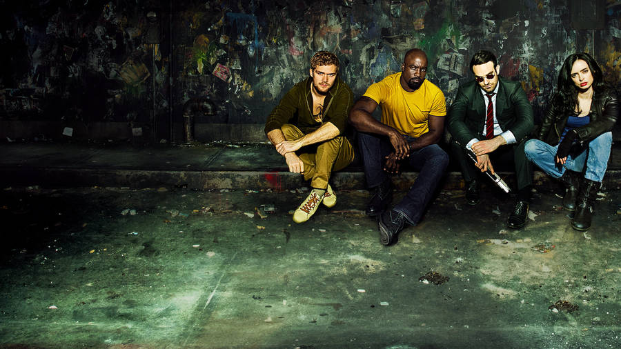 The Defenders Superhero Tv Series Wallpaper