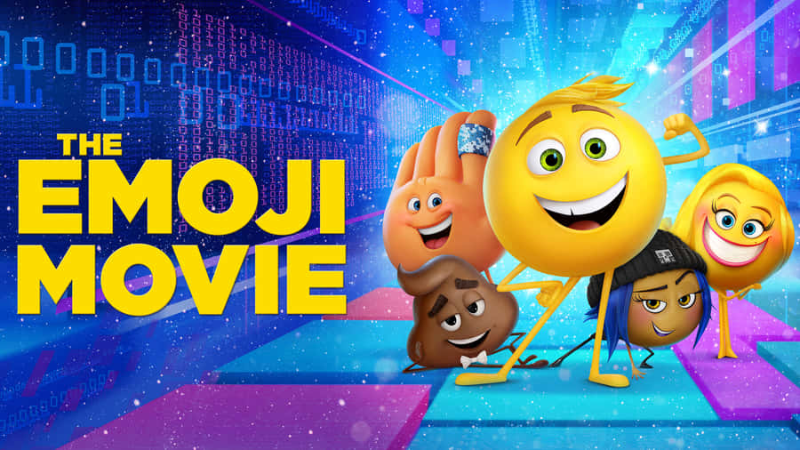 The Emoji Movie Colorful Cover Wallpaper