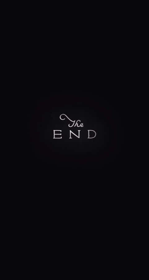 The End 744 X 1392 Wallpaper