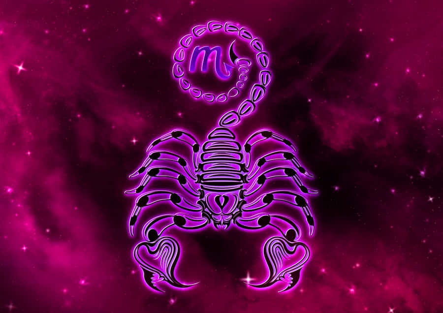 The Energetic Scorpio Zodiac Sign Wallpaper