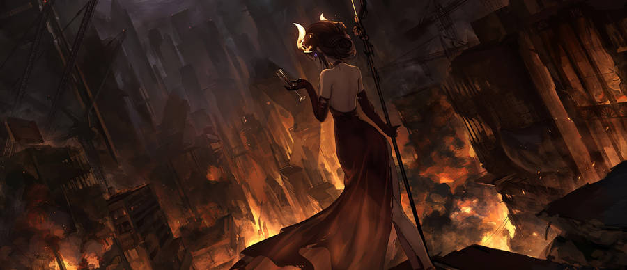 The Entrance To Hell Wallpaper