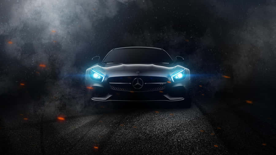 The Epitome Of Luxury – Mercedes Benz In 4k Quality Wallpaper