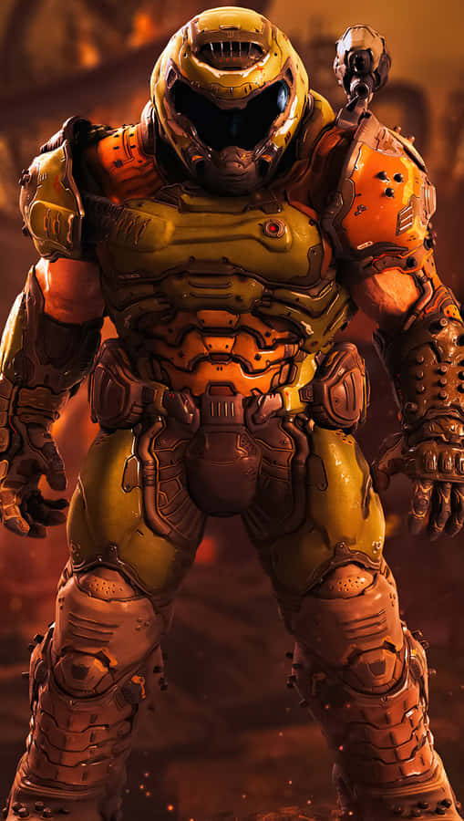 The Exulted Doom Slayer Wallpaper