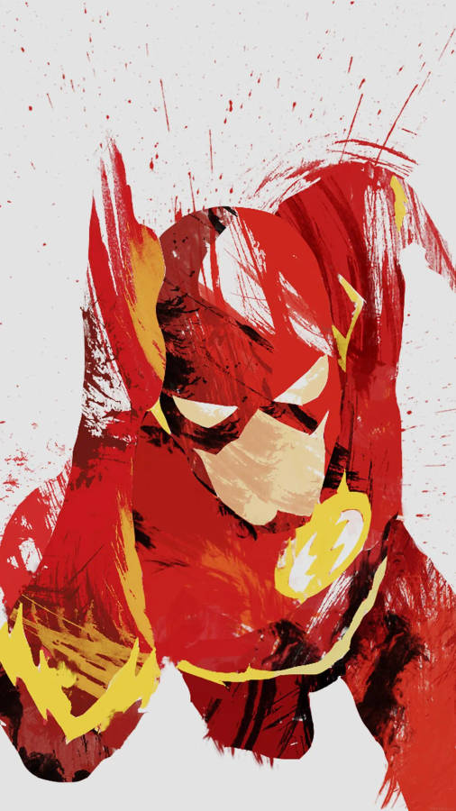 The Flash - Exhilarating Dc Superhero Artwork Wallpaper