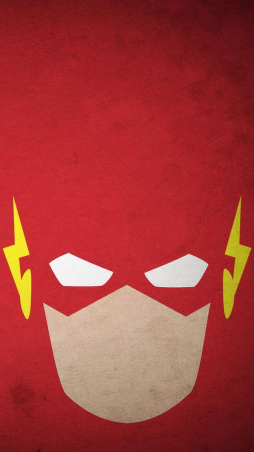 The Flash Iphone Mask Wallpaper