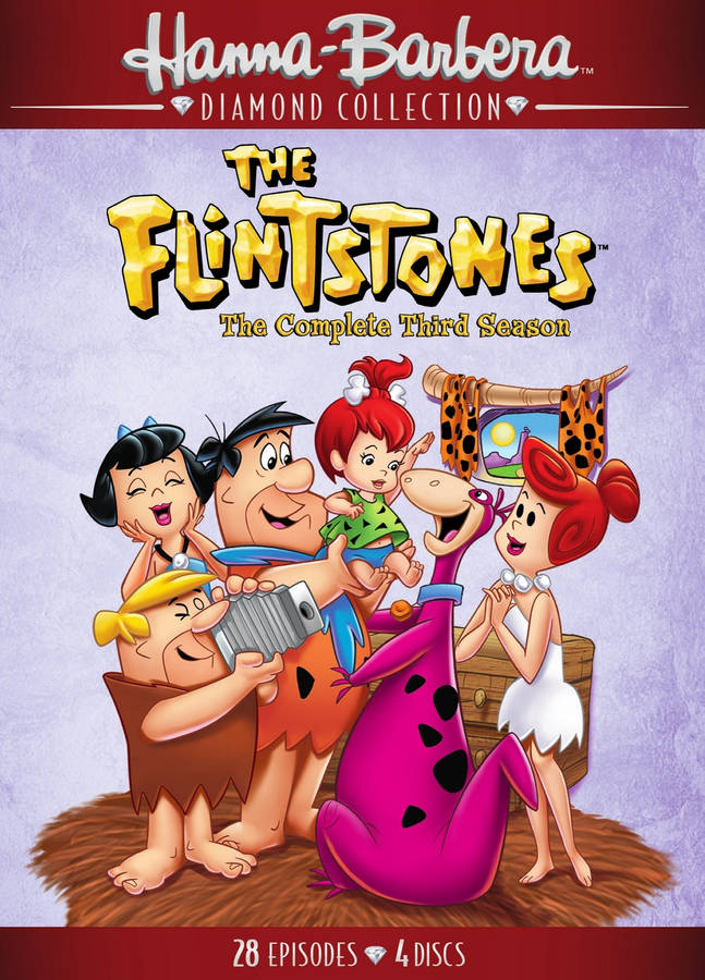 The Flintstones Diamond Collection Wallpaper