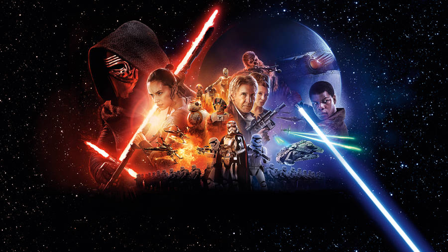 The Force Awakens Star Wars Landscape Wallpaper