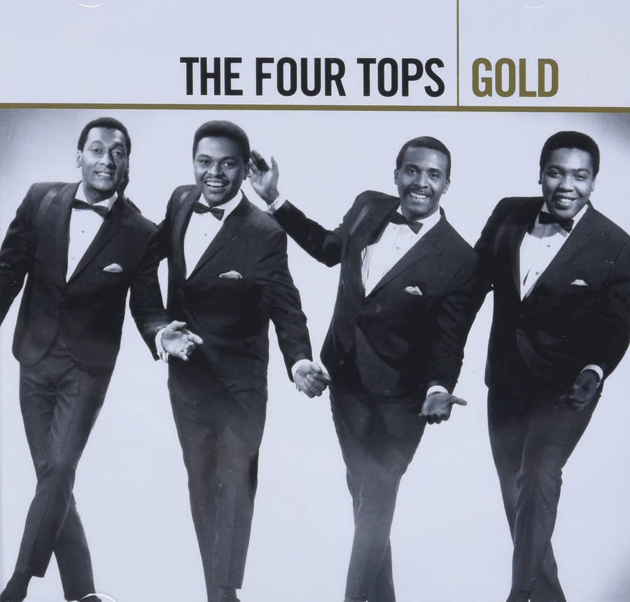 The Four Tops Gold Album Cd Cover Wallpaper