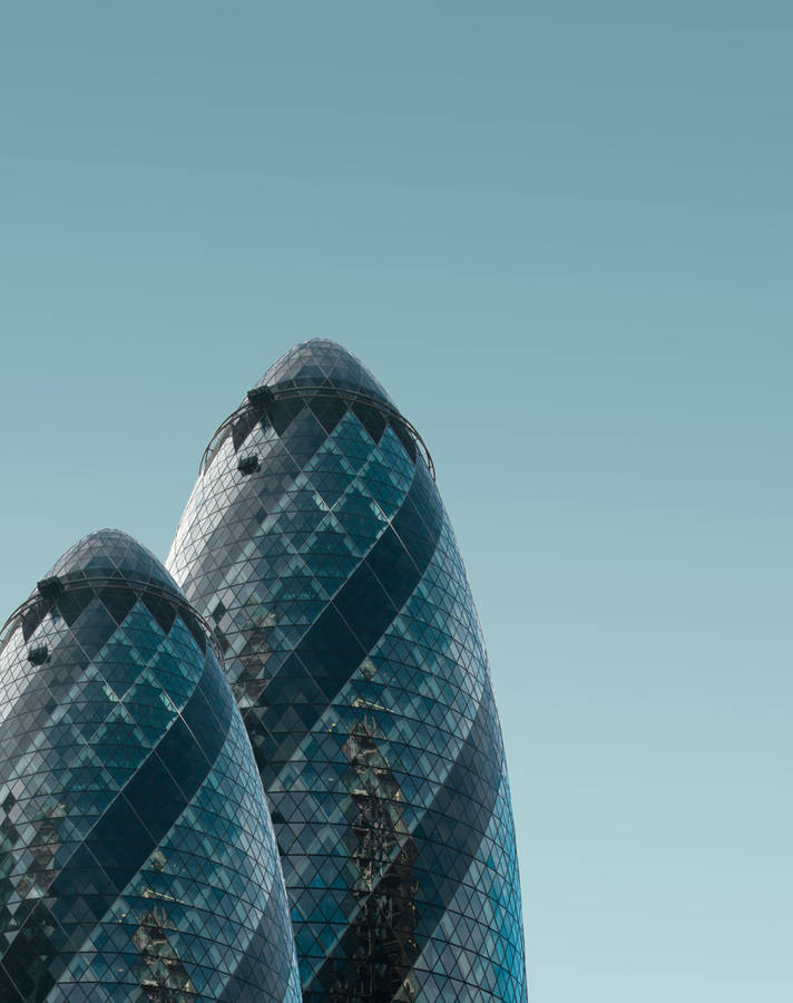 The Gherkin Art Wallpaper