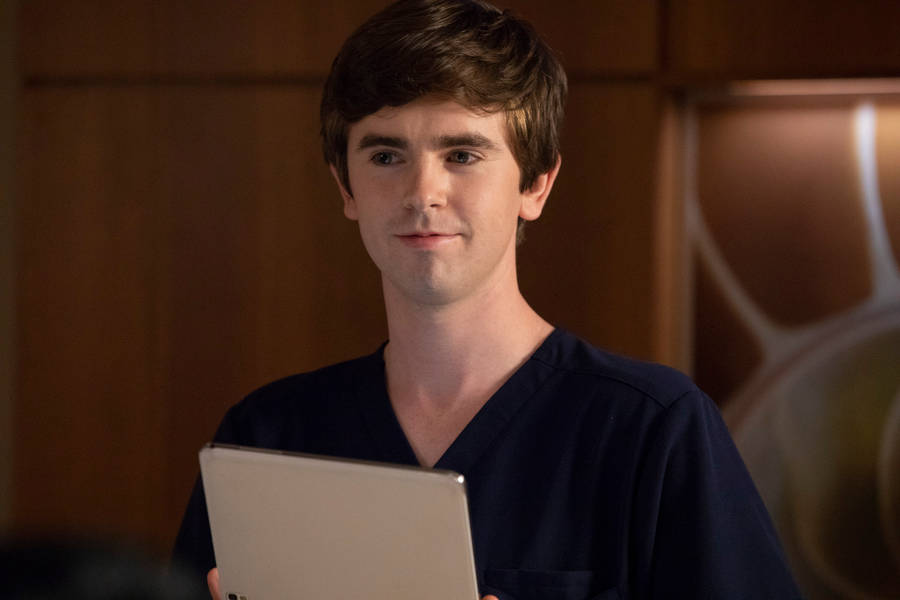 The Good Doctor Captivating Smile Wallpaper