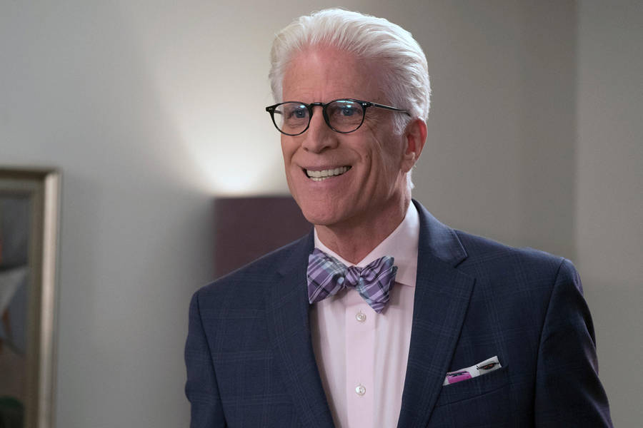 The Good Place Michael In A Suit Wallpaper