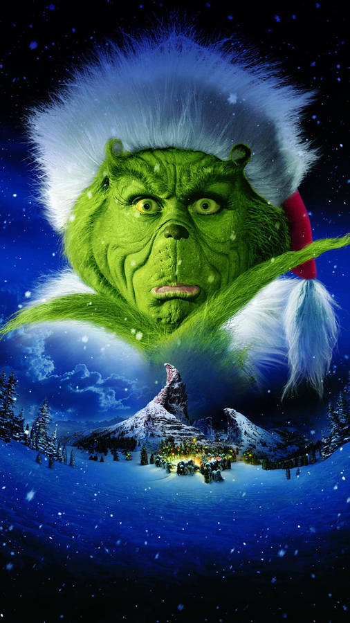 The Grinch Digital Art Wallpaper