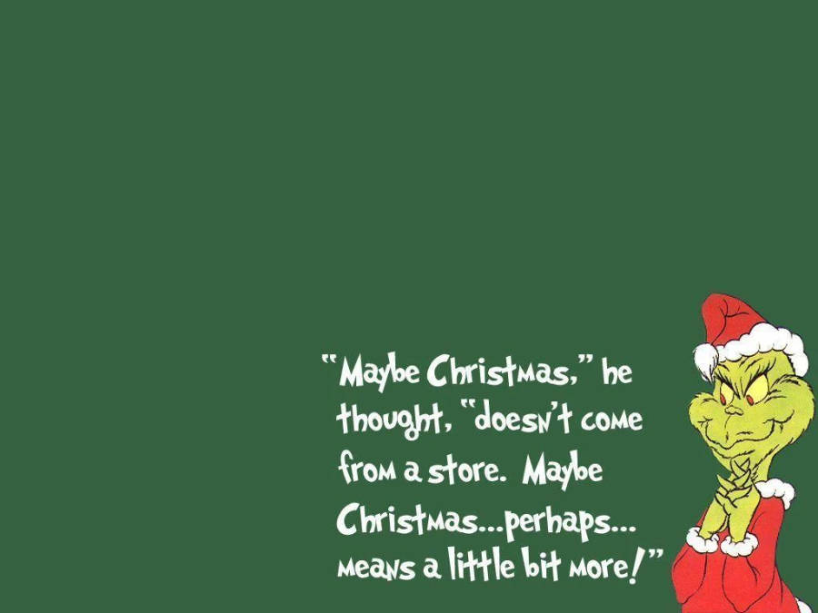 The Grinch Quotes Wallpaper