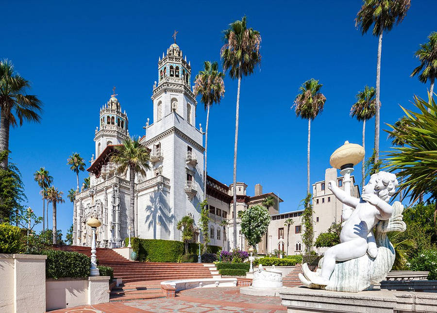 The Hearst Castle's Esplanade Wallpaper