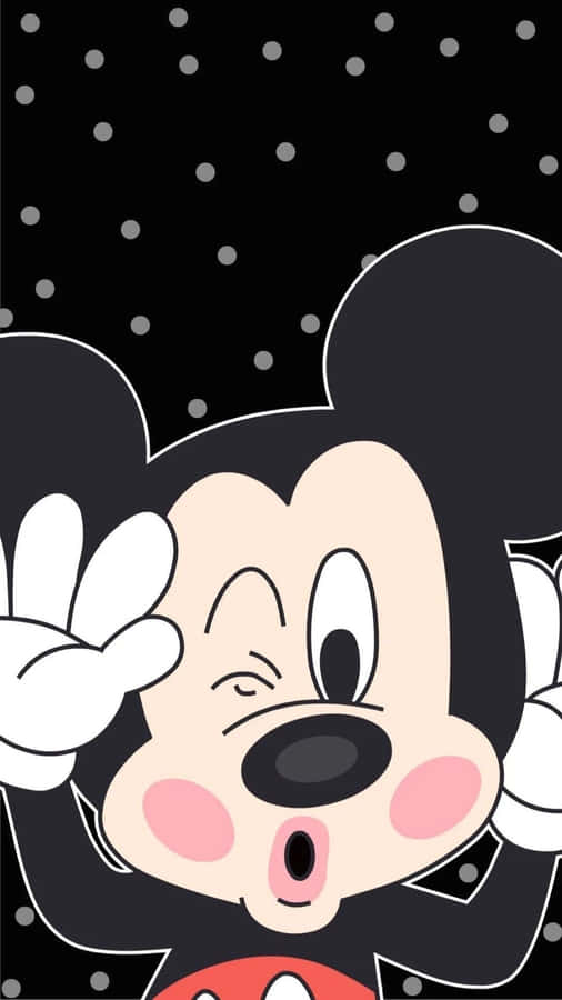 The Iconic And Oh-so-cute Mickey Mouse Wallpaper