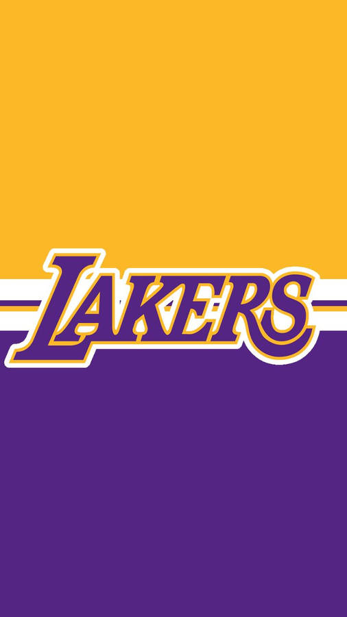 The Iconic Colors Of The Los Angeles Lakers Wallpaper