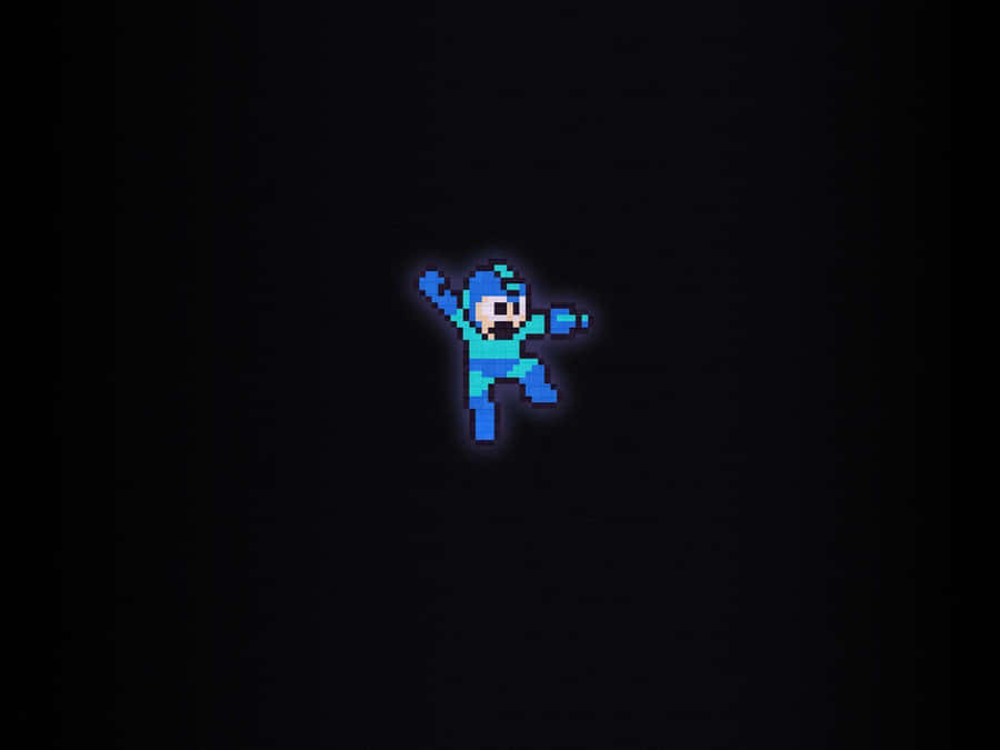 The Iconic Mega Man Traverses Difficult Levels In His Never-ending Quest To Save The World. Wallpaper