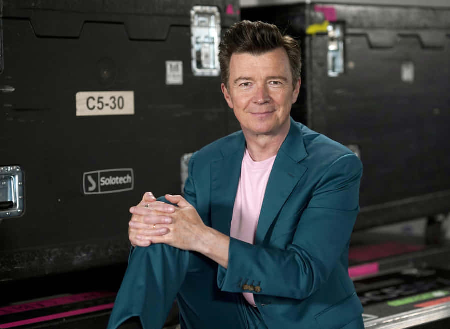 The Iconic Pop Phenomenon, Rick Astley Wallpaper