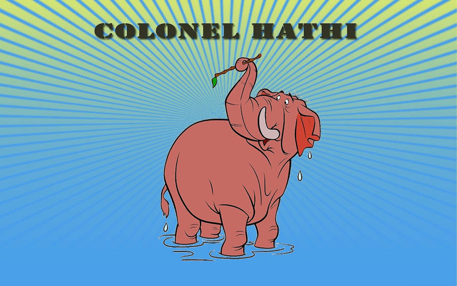 The Jungle Book Colonel Hathi Wallpaper