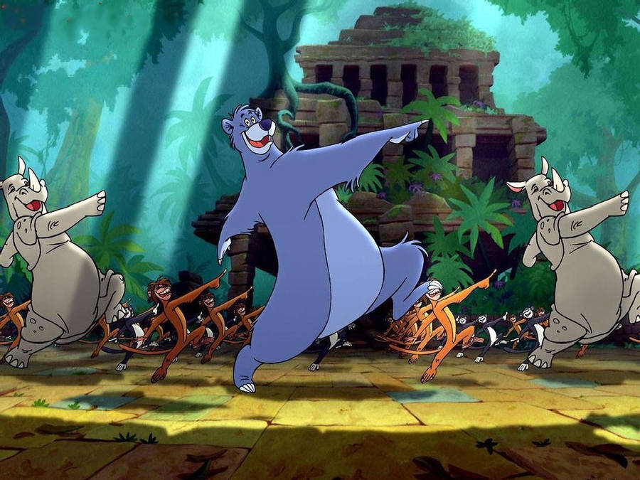 The Jungle Book Dancing Wallpaper