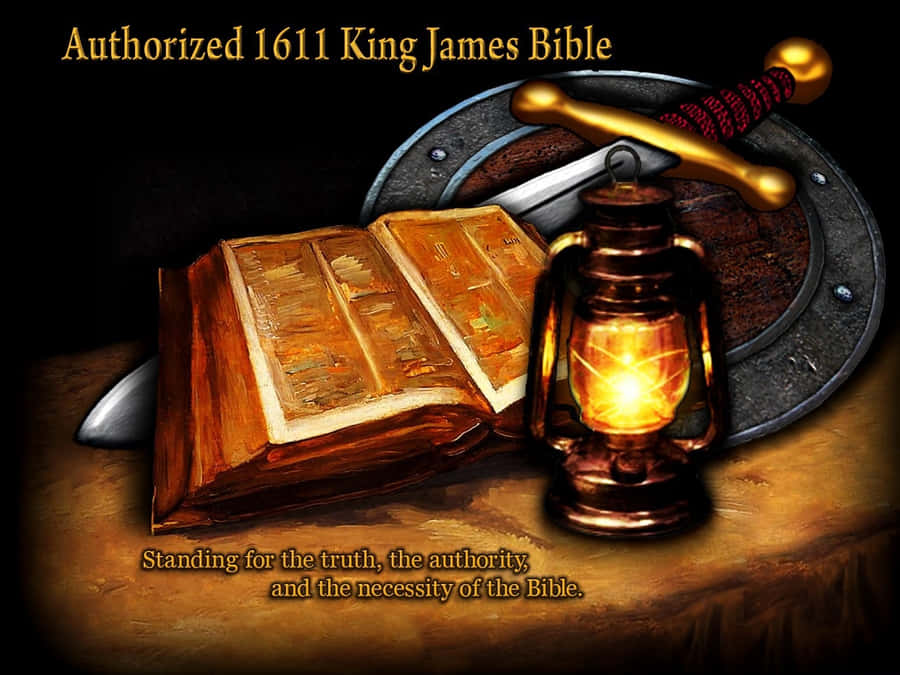 The King James Bible, The Most Popular Bible In The English Language Wallpaper
