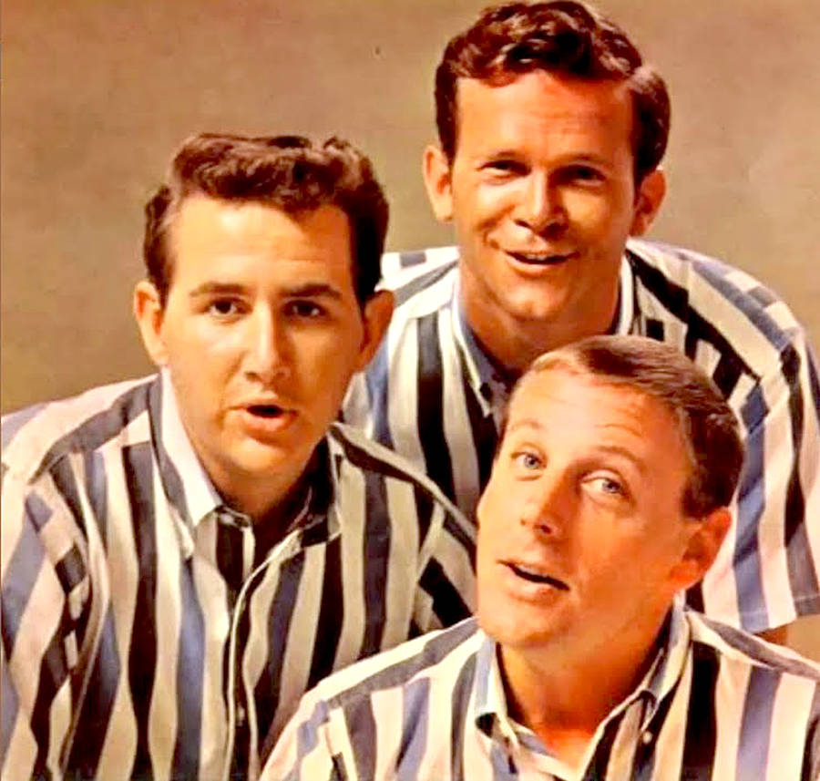 The Kingston Trio Classic Album Cover Art For Lemon Tree Single Wallpaper