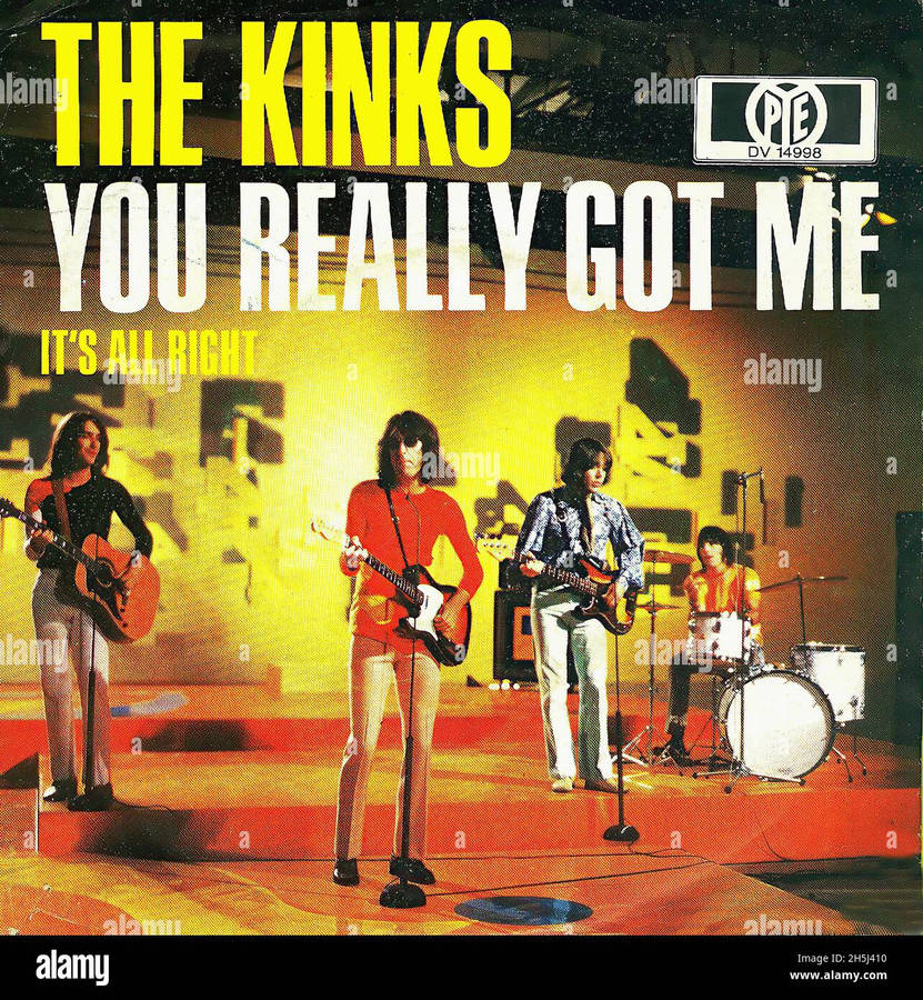 The Kinks You Really Got Me Cover Wallpaper