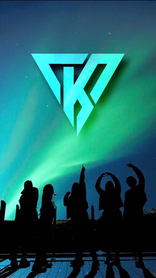 The Krew Logo Galaxy Wallpaper