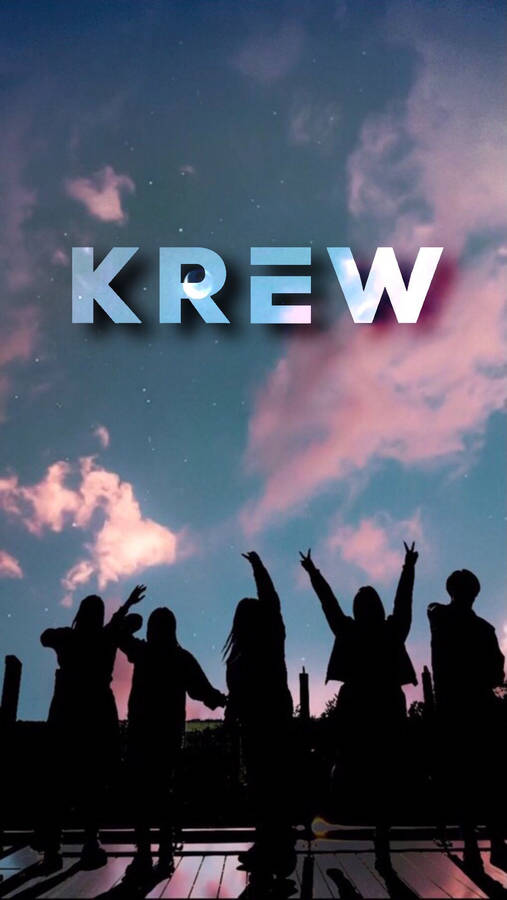 The Krew Silhouette Wallpaper